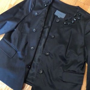 Blazer w rhinestone detail